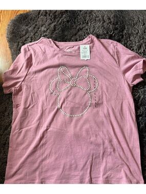 Kohl's Pink Women's Minnie Mouse Top with Kohl's Tag